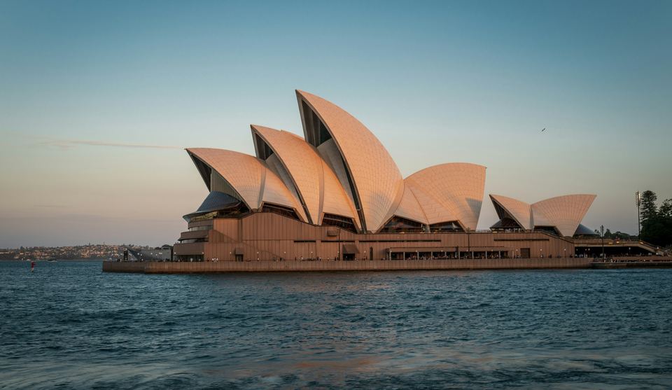 Sydney Opera House at sunset